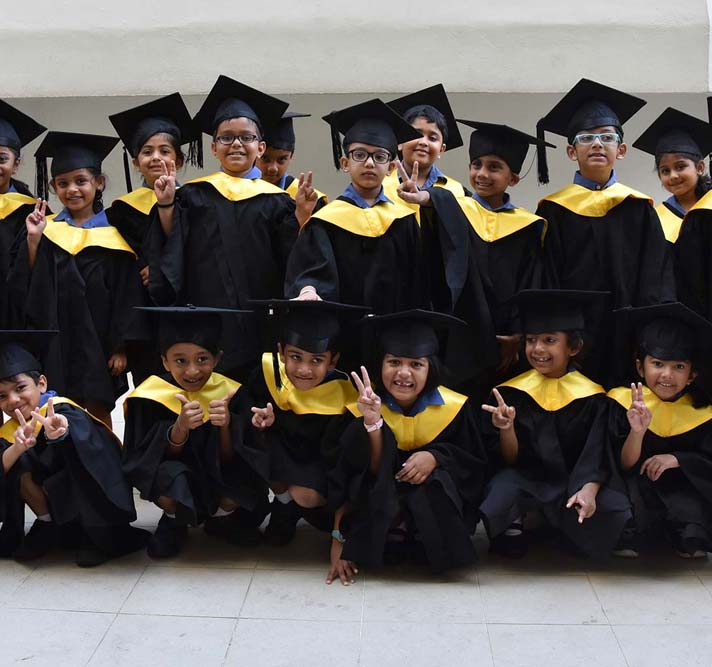 Graduates of a Nursery School in Singapore